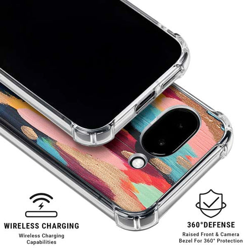 Color Melt by Etta Vee Google Pixel 9a Clear Case